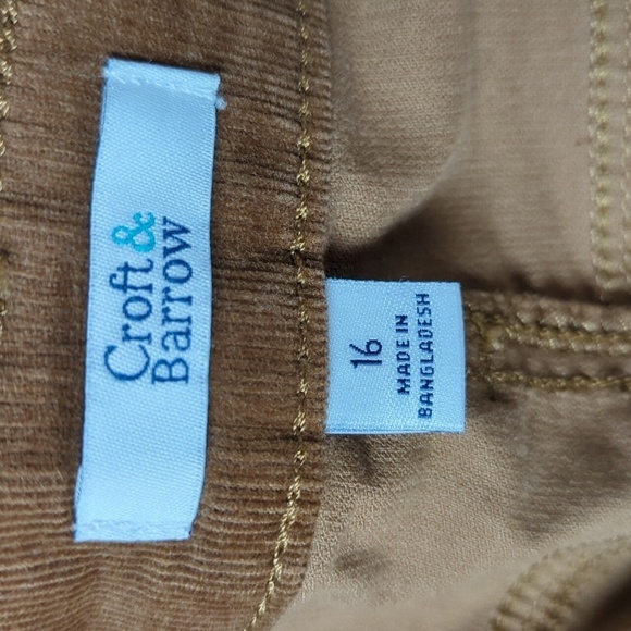 Croft & Barrow NWT Corduroy Pants - Picture 10 of 12